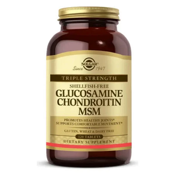 Solgar Glucosamine Chondroitin Msm 120 Tablet - Görsel 6