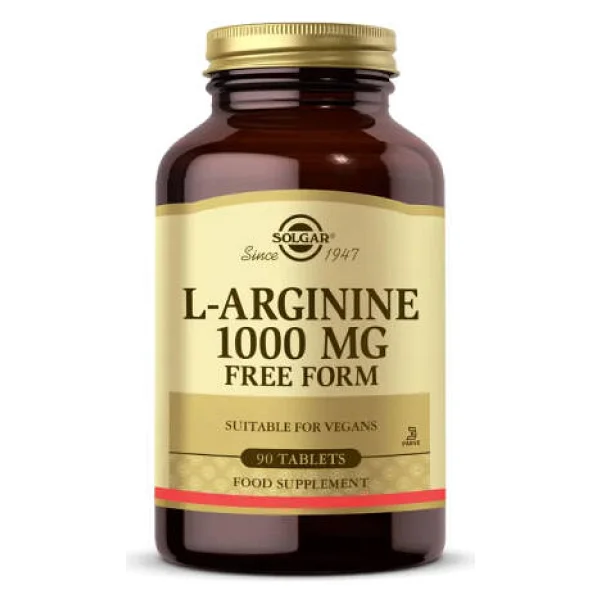 Solgar L-Arginine 1000 Mg 90 Tablet - Görsel 7