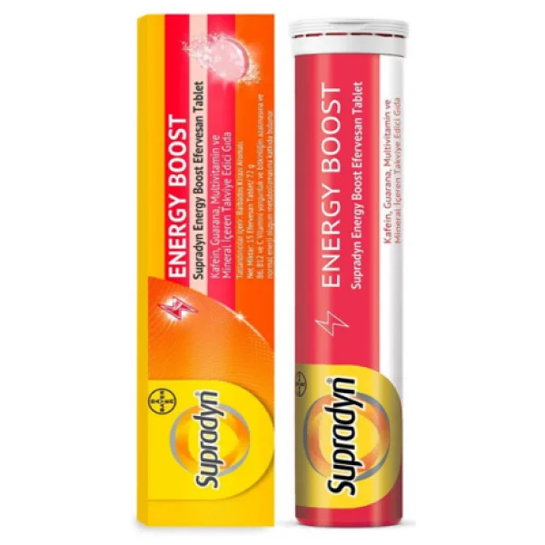 Supradyn Energy Boost 15 Efervesan Tablet - Görsel 5