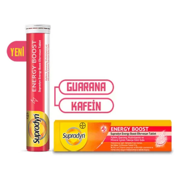 Supradyn Energy Boost 15 Efervesan Tablet - Görsel 6