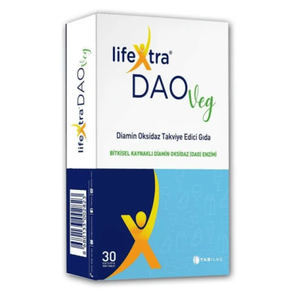 Lifextra Daoveg Diamin Oksidaz 30 Vegan Tablet - Görsel 5