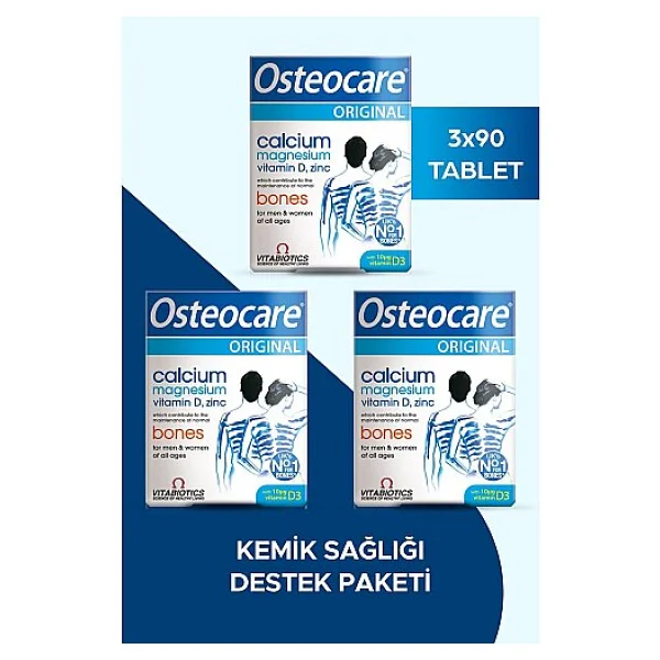 Vitabiotics Osteocare 3x90 Tablet - Görsel 4