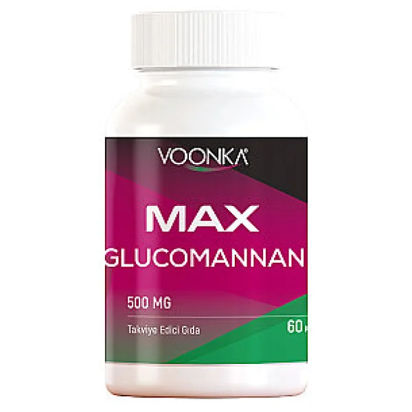 Voonka Max Glucomannan 500 Mg 60 Kapsül - Görsel 6