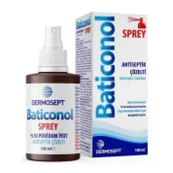Dermosept Batikon - Baticonol 100ml Sprey - Görsel 3