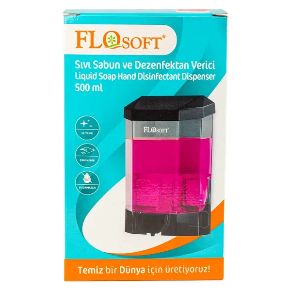 Flosoft F032 500 Ml Sıvı Sabun Dispenseri - Görsel 2