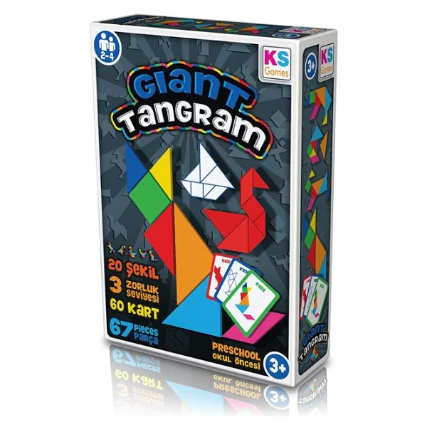 Ks Games Giant Tangram - Görsel 5