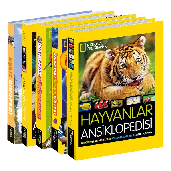 National Geographic Kids Dev Ansiklopedi Seti 5 Kitap - Görsel 3
