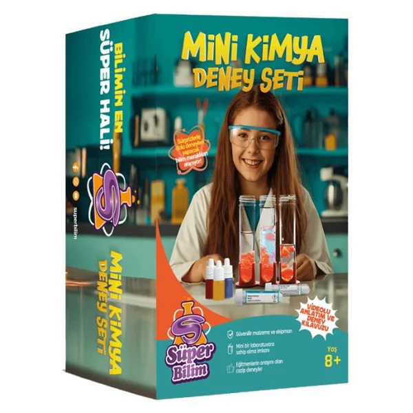 Süper Bilim Mini Kimya Deney Seti - Görsel 4