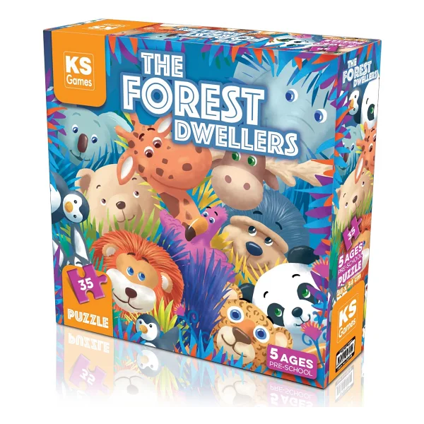 Ks Games The Forest Dwellers 35 Parça Puzzle Prs32713 - Görsel 6
