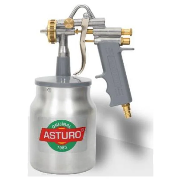 Asturo G70 1.8 Mm Alttan Depolu Havalı Boya Tabancası - Görsel 5