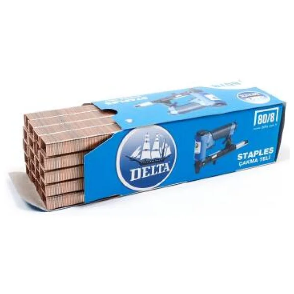 Delta Zımba Teli 80/8 (5000adet) - Görsel 3