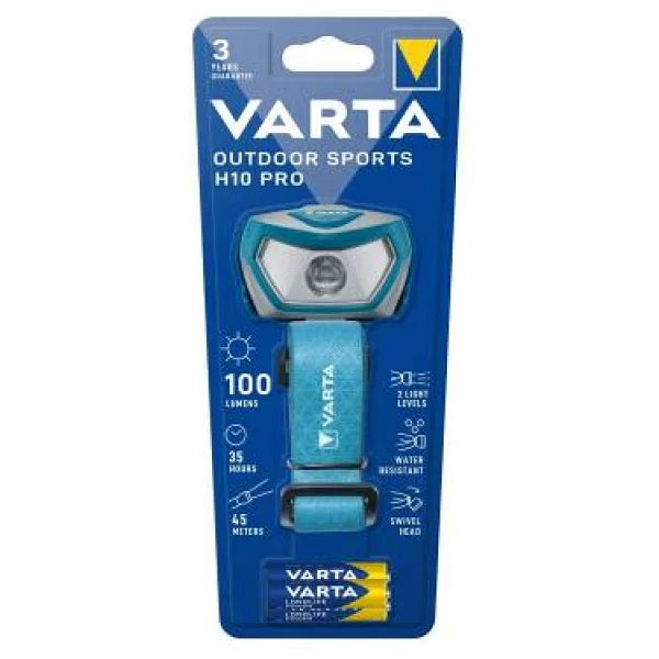Varta Outdoor Sports H10 Pro 16650 LED Kafa Lambası - Görsel 5