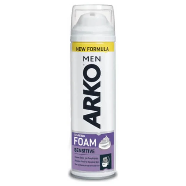 Arko Men Sensitive 200 Ml Tıraş Köpüğü - Görsel 2