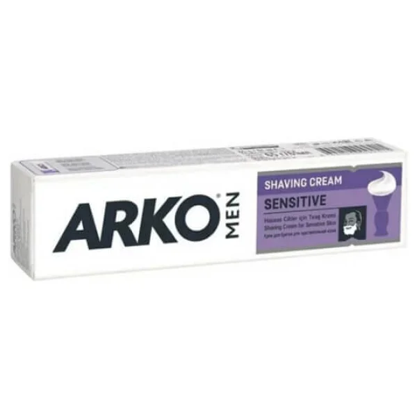 Arko Men Sensitive Hassas Ciltler İçin 90 Gr Tıraş Kremi - Görsel 3