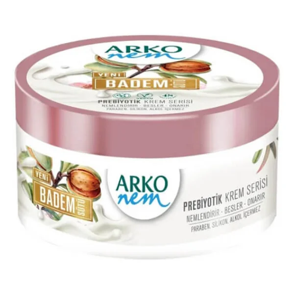 Arko Nem Prebiyotik Krem Serisi Badem Sütü 250 Ml El Ve Vücut Kremi - Görsel 4