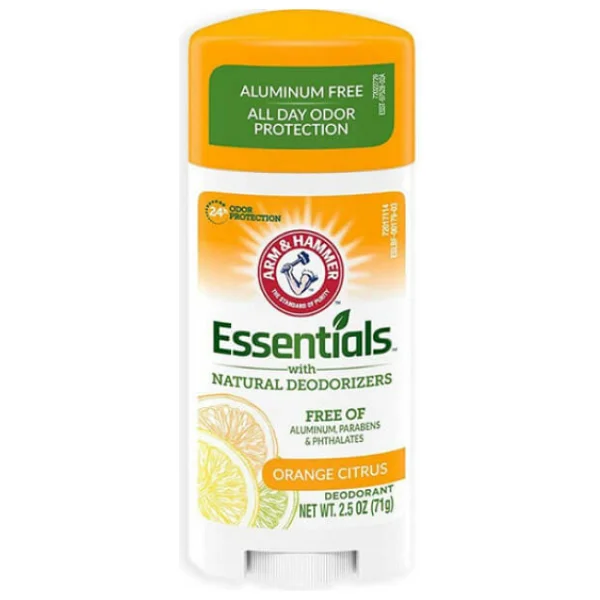 Arm & Hammer Essentials Orange Citrus Deodorant 71 Gr - Görsel 3