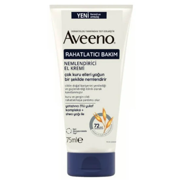 Aveeno Rahatlatıcı Bakım Onarıcı El Kremi 75 Ml - Görsel 8