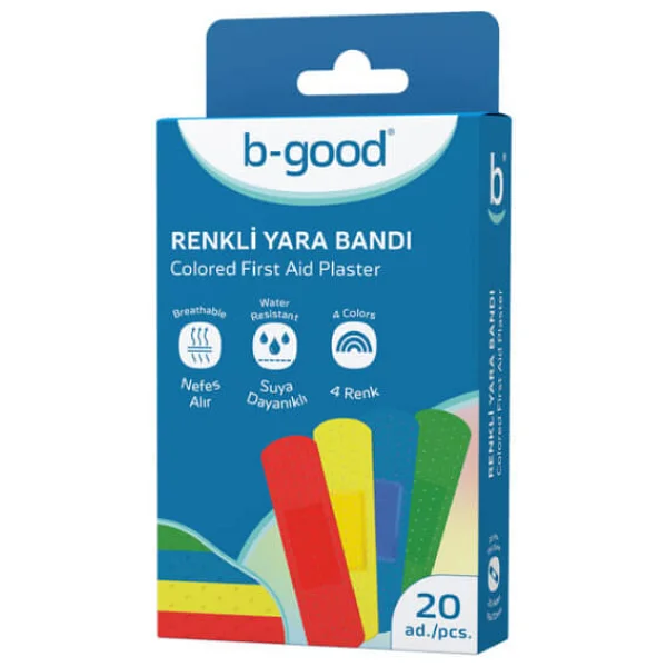 B-Good 20 Adet Renkli Yara Bandı - Görsel 4