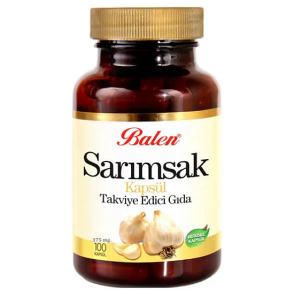 Balen Sarımsak 375 Mg 100 Kapsül - Görsel 5