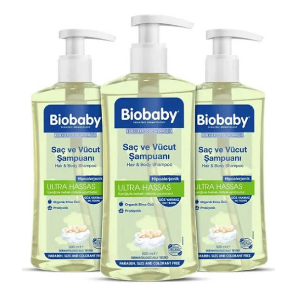 Biobaby Şampuan 500 Ml - 3 Al 2 Öde - Görsel 3