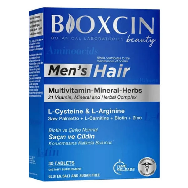 Bioxcin Men's Hair 30 Tablet - Görsel 5