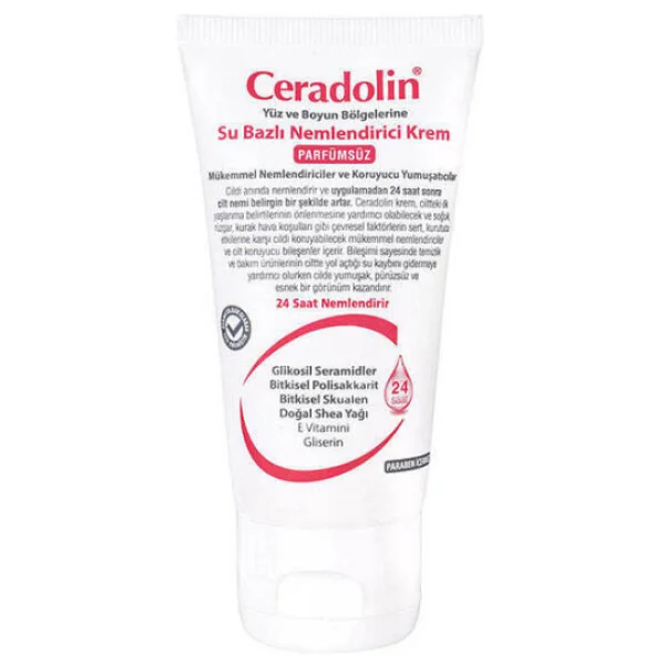 Ceradolin Parfümsüz Su Bazlı 50 Ml Nemlendirici Krem - Görsel 4