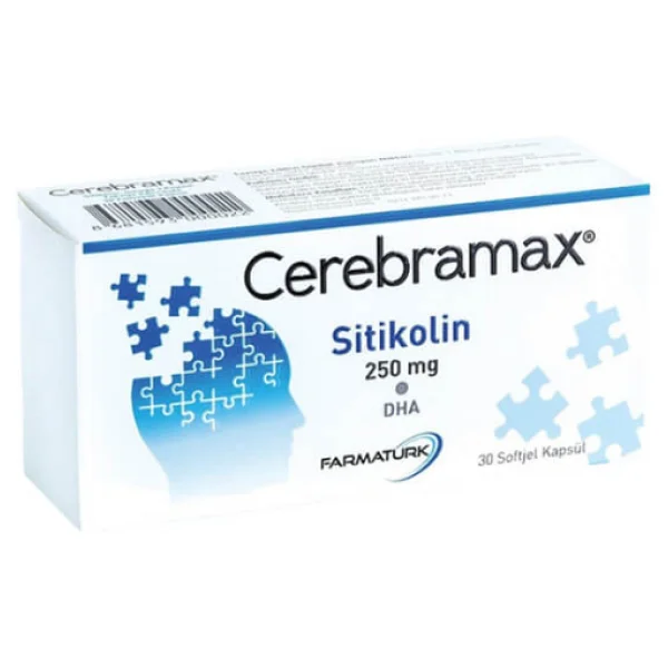 Cerebramax Sitikolin Balık Yağı 30 Kapsül - Görsel 5