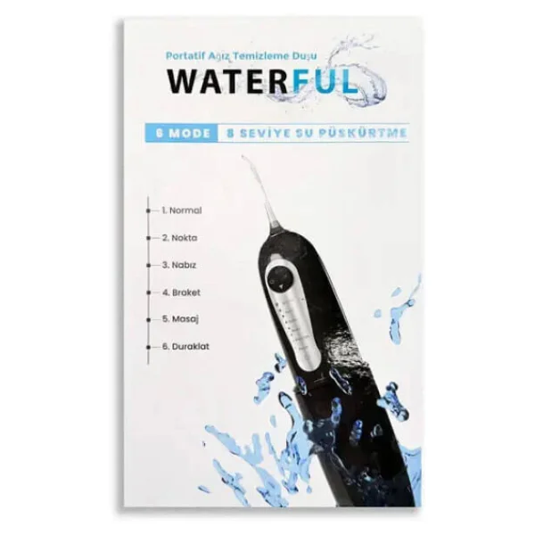 Dentac Waterfull Portatif Ağız Duşu - Görsel 3
