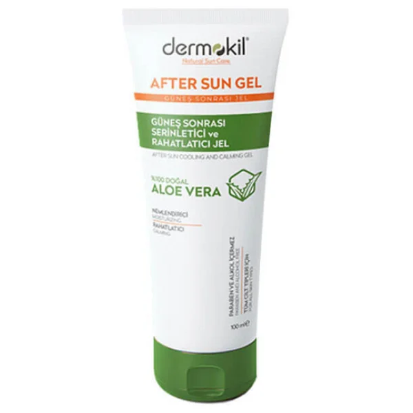 Dermokil After Sun Gel 100 Ml Güneş Sonrası Serinletici Ve Rahatlatıcı Jel - Görsel 6