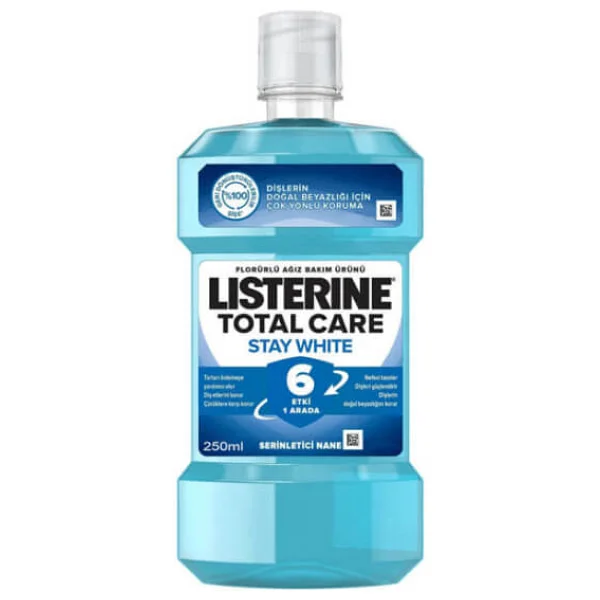 Listerine Stay White 250 Ml Gargara - Görsel 5