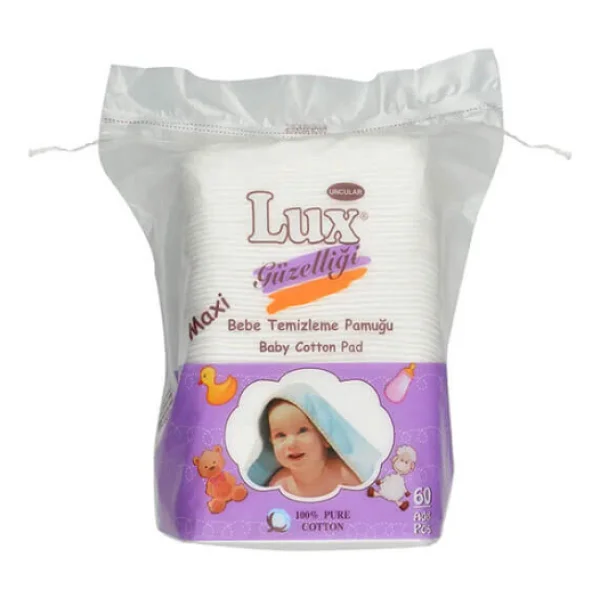 Lux 60'lı Bebek Temizleme Pamuğu - Görsel 6