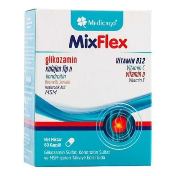Medicago Mixflex Glukozamin 60 Kapsül - Görsel 4