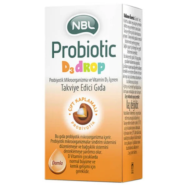 Nbl Probiotic D3 Drop 7.5 Ml Damla - Görsel 4