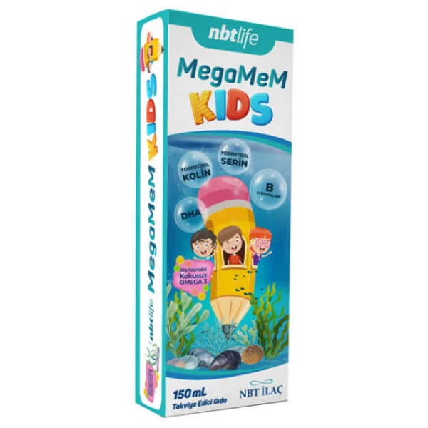 Nbt Life Megamem Kids 150 Ml Şurup - Görsel 4