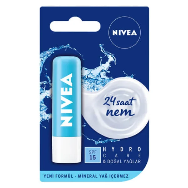 Nivea Hydro Care Dudak Bakım Kremi 4.8 Gr - Görsel 9