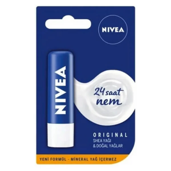 Nivea Original Care Dudak Bakım Kremi 4.8 Gr - Görsel 2