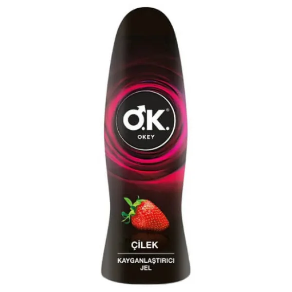 Okey Çilek Su Bazlı Kayganlaştırıcı Jel 50 Ml - Görsel 4