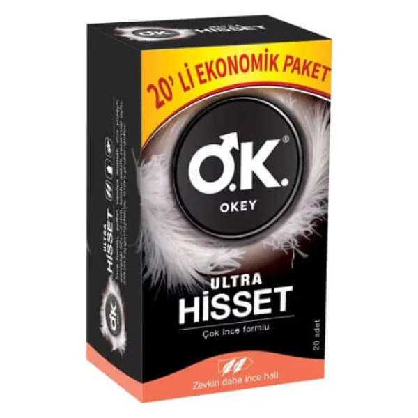 Okey Ultra Hisset 20'li Prezervatif - Görsel 8