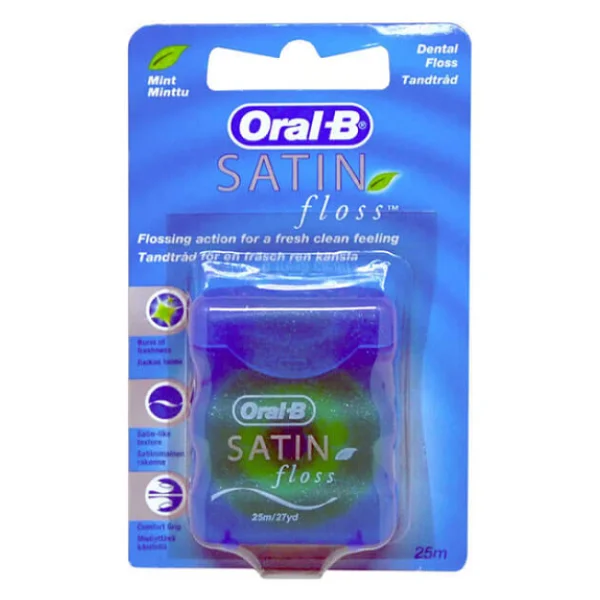 Oral-B Satin Floss Nane Aromalı 25 M Diş İpi - Görsel 5