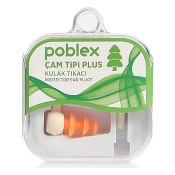 Poblex Çam Tipi Plus Büyük Boy (L) Kulak Tıkacı - Görsel 3