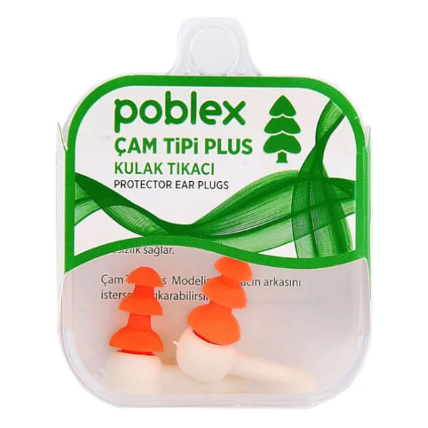 Poblex Çam Tipi Plus Orta Boy (M) Kulak Tıkacı - Görsel 3