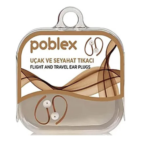 Poblex Uçak Ve Seyahat Kulak Tıkacı - Görsel 4