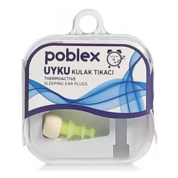 Poblex Küçük Boy (S) Uyku Kulak Tıkacı - Görsel 2