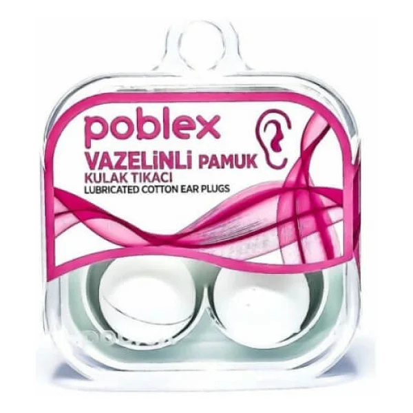 Poblex Vazelinli 2'li Kulak Tıkacı - Görsel 3
