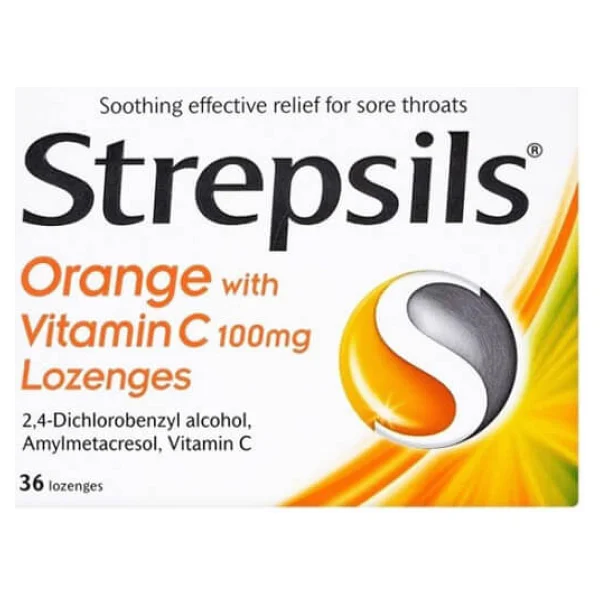 Strepsils C Vitamini Ve Portakal Aromalı 24'lü Pastil - Görsel 6