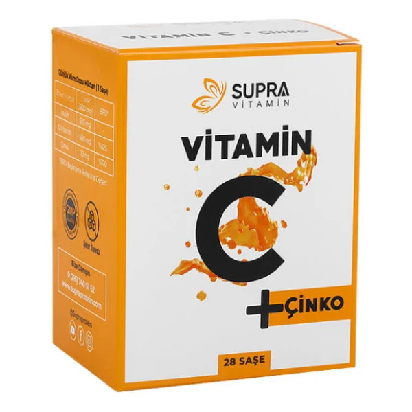 Supra Protein Vitamin C Çinko 28 Saşe - Görsel 2