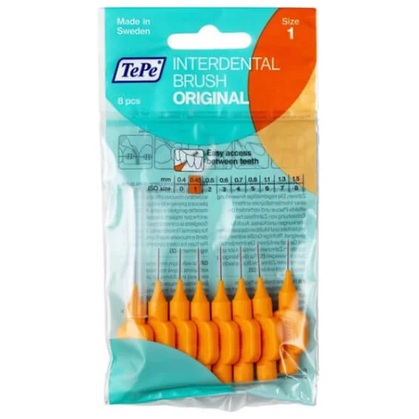 Tepe Orginal Turuncu 0.45 Mm 8'li Arayüz Fırçası - Görsel 9