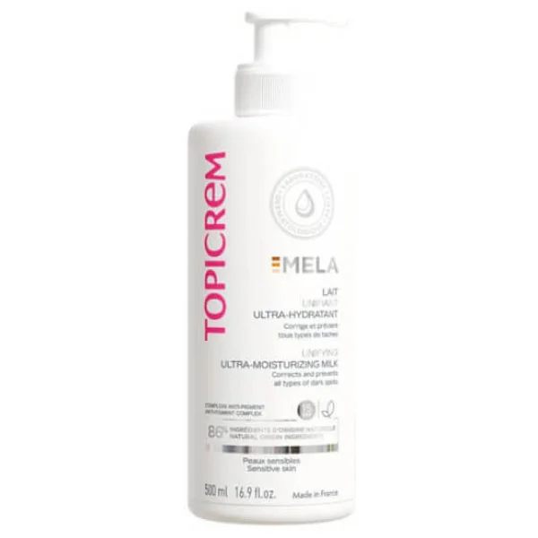 Topicrem Mela Lightening Ultra Moisturizing Milk Vücut Sütü 500 Ml - Görsel 3
