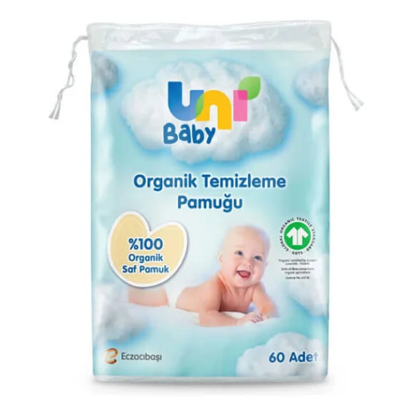 Uni Baby 60'lı Bebek Temizleme Pamuğu - Görsel 9