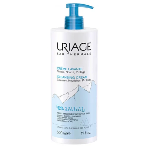 Uriage Creme Lavante Cleansing 500 Ml Yüz Ve Vücut Temizleme Kremi - Görsel 4